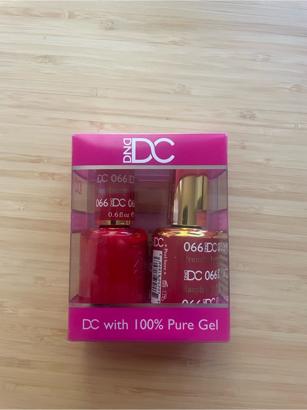 DND Gel polish- French raspberry